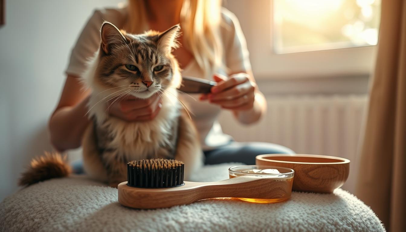problemă cu blana la pisici – soluție naturală