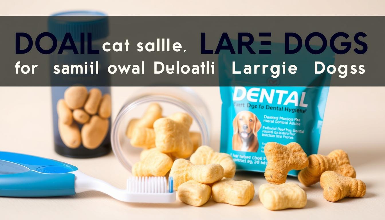 produse dentare pentru câini mici și mari