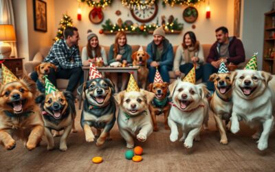 Program festiv pentru câini – evită haosul sărbătorilor