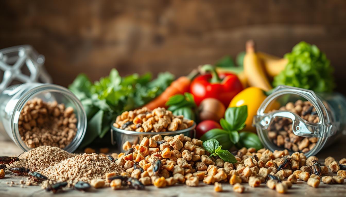 proteină de insecte pentru câini