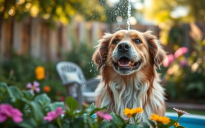 Cum răcorești câinele după plimbare?