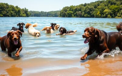 Rase de câini care adoră apa – ce câini iubesc să înoate?
