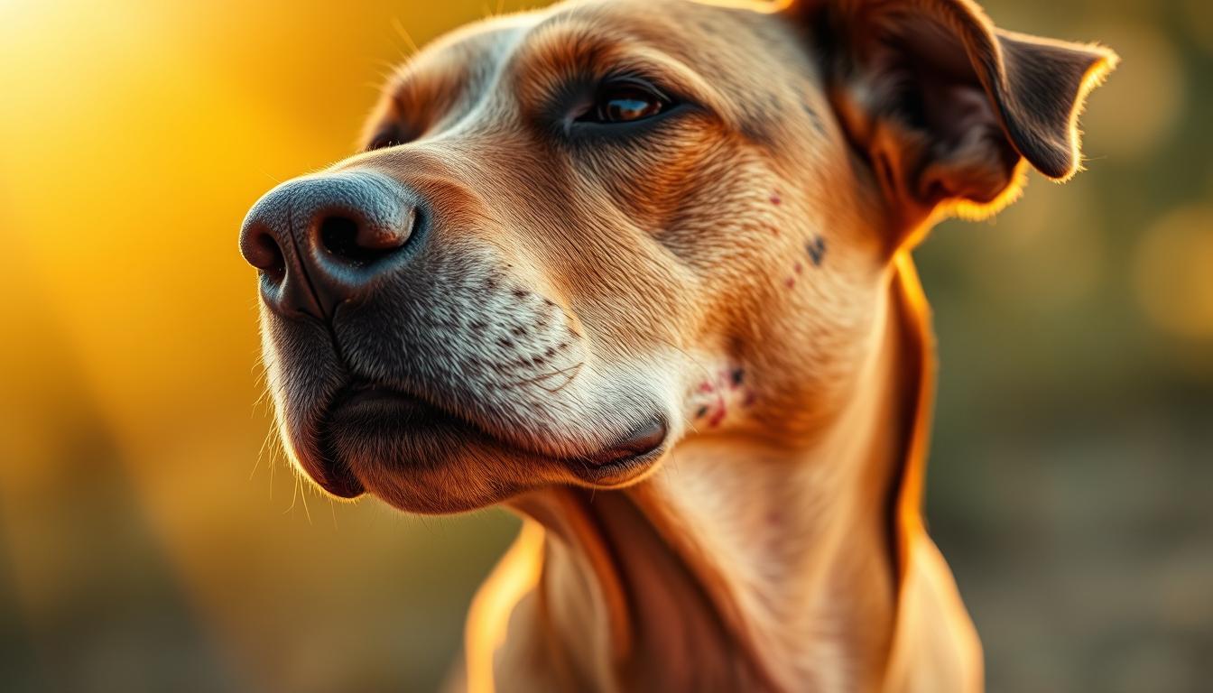 scărpinat câine căldură vară