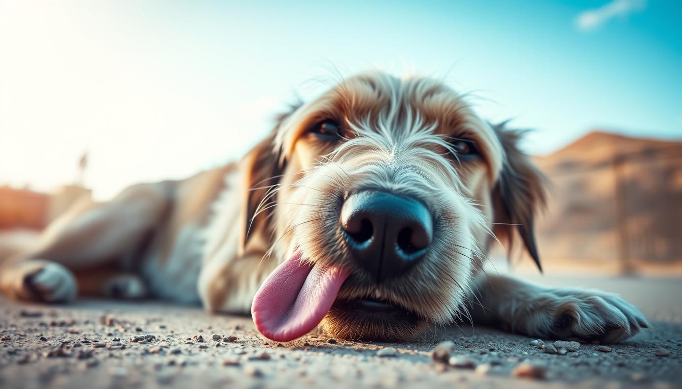 semne supraîncălzire câine vară