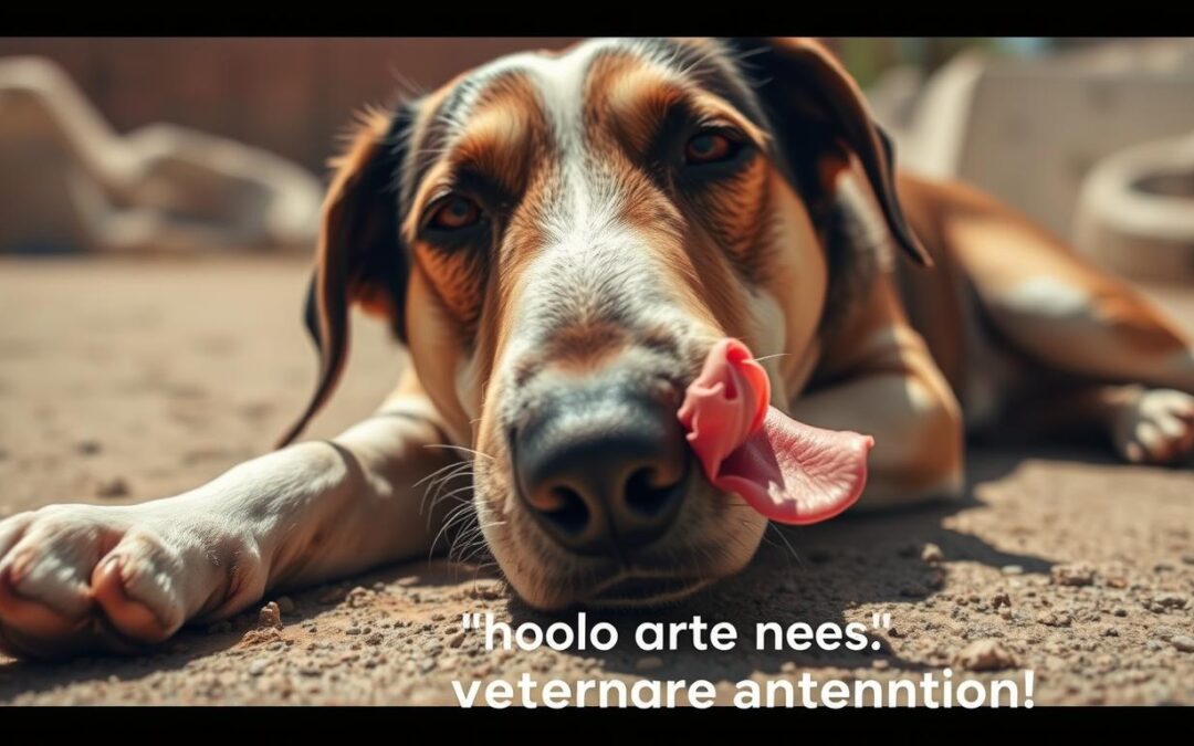 simptome insolație câine vară