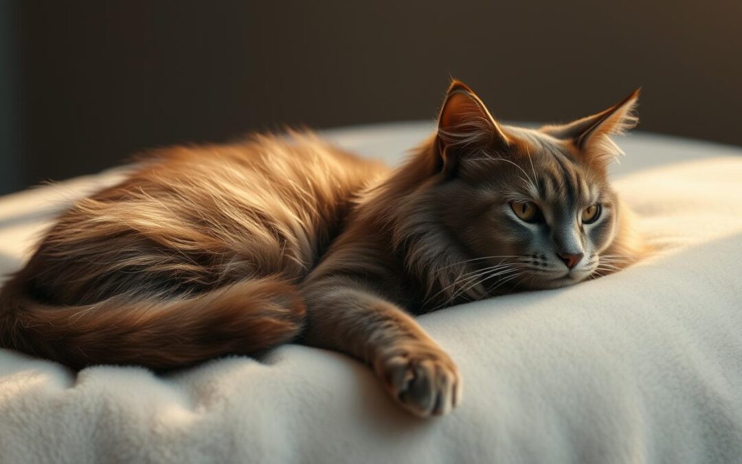 Ce ajută la căderea excesivă a blănii la pisici?