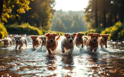 De ce nu vrea câinele să intre în apă vara?