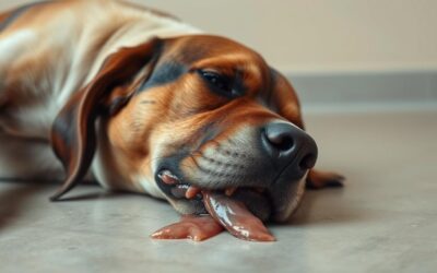 Vărsături la câine din cauza căldurii – când e grav?