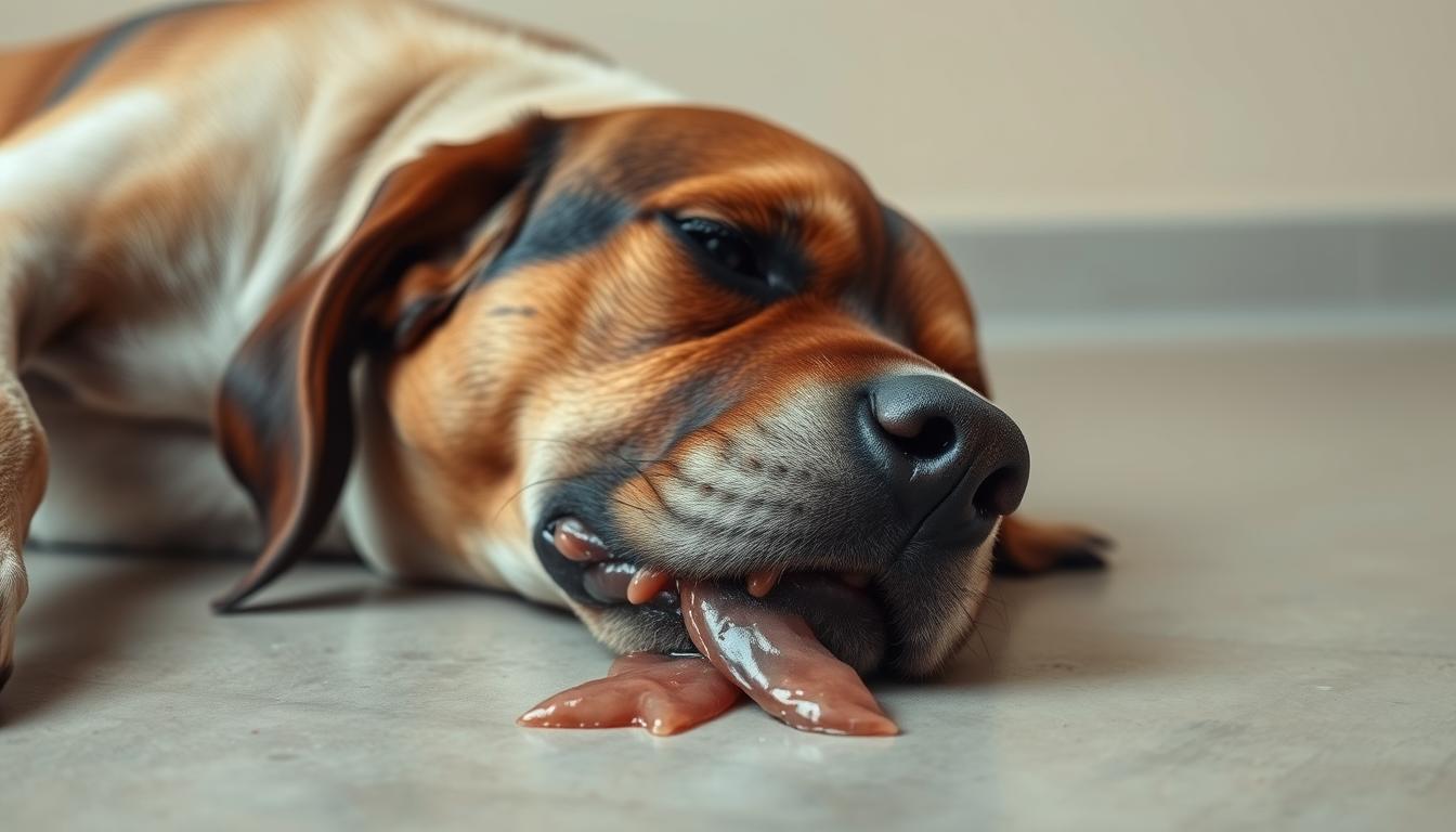 varsaturi-caine-caldura-vara vărsături câine căldură vară