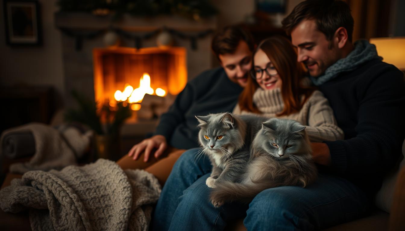 adopția pisicilor în sezonul rece