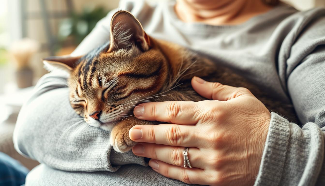 adopția unei pisici senior