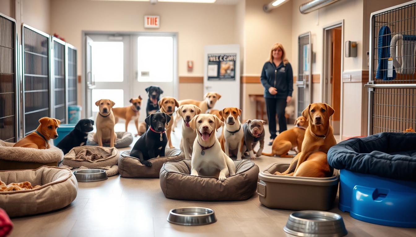 alegerea câinelui în adăpost