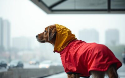 Pelerine de ploaie pentru câini – ce contează la alegere?