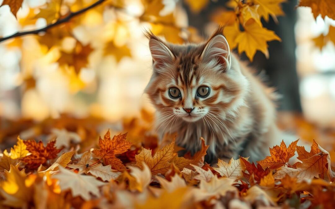 Pisica ta și frunzele uscate – plăcere sau alergen?