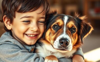 Câinii din adăpost și creșterea copiilor