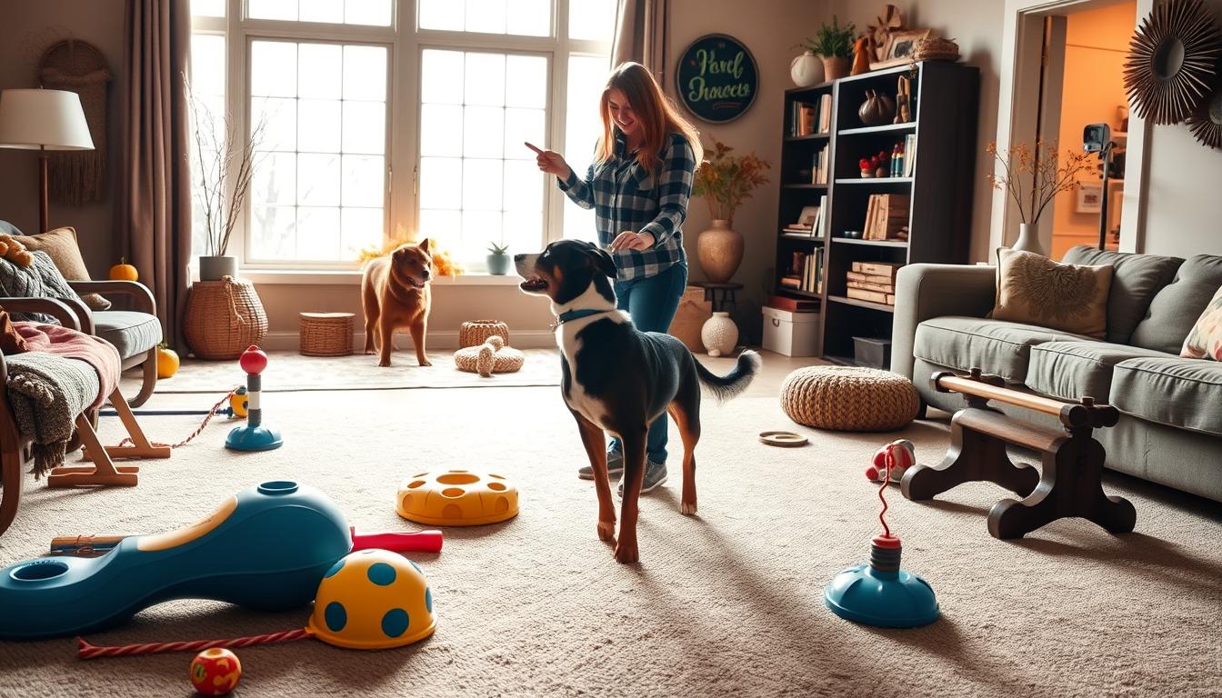 câine echipamente pentru antrenament interior toamnă