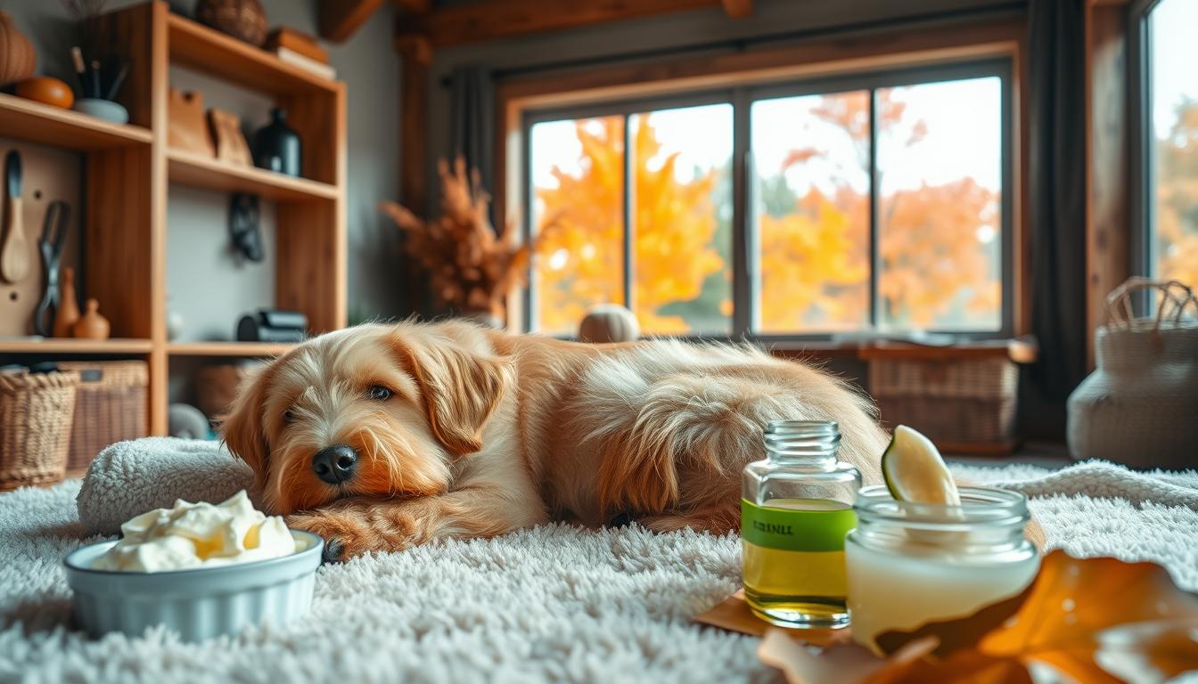câine îngrijirea pielii uscăciune toamnă
