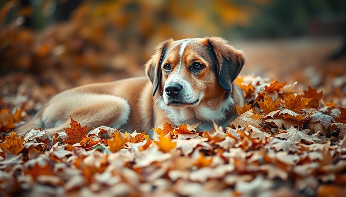 câine menținerea calmului toamnă