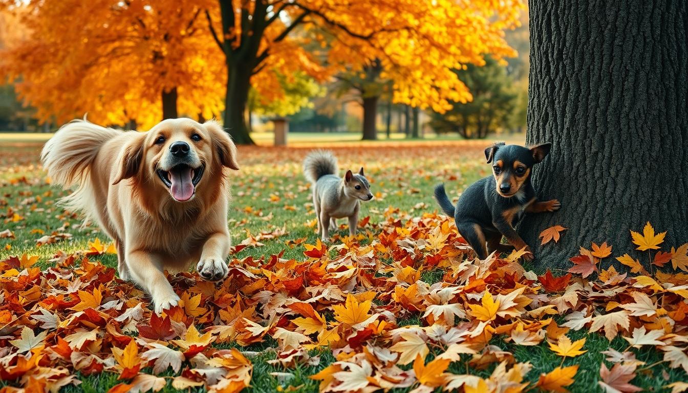 caine-prevenirea-plictiselii-toamna câine prevenirea plictiselii toamnă