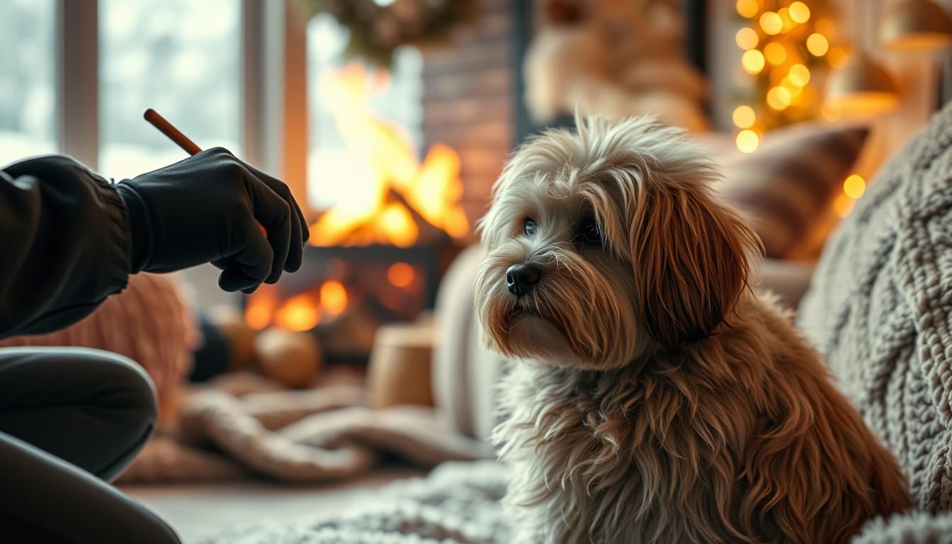 câine pui prevenirea răcelii toamnă