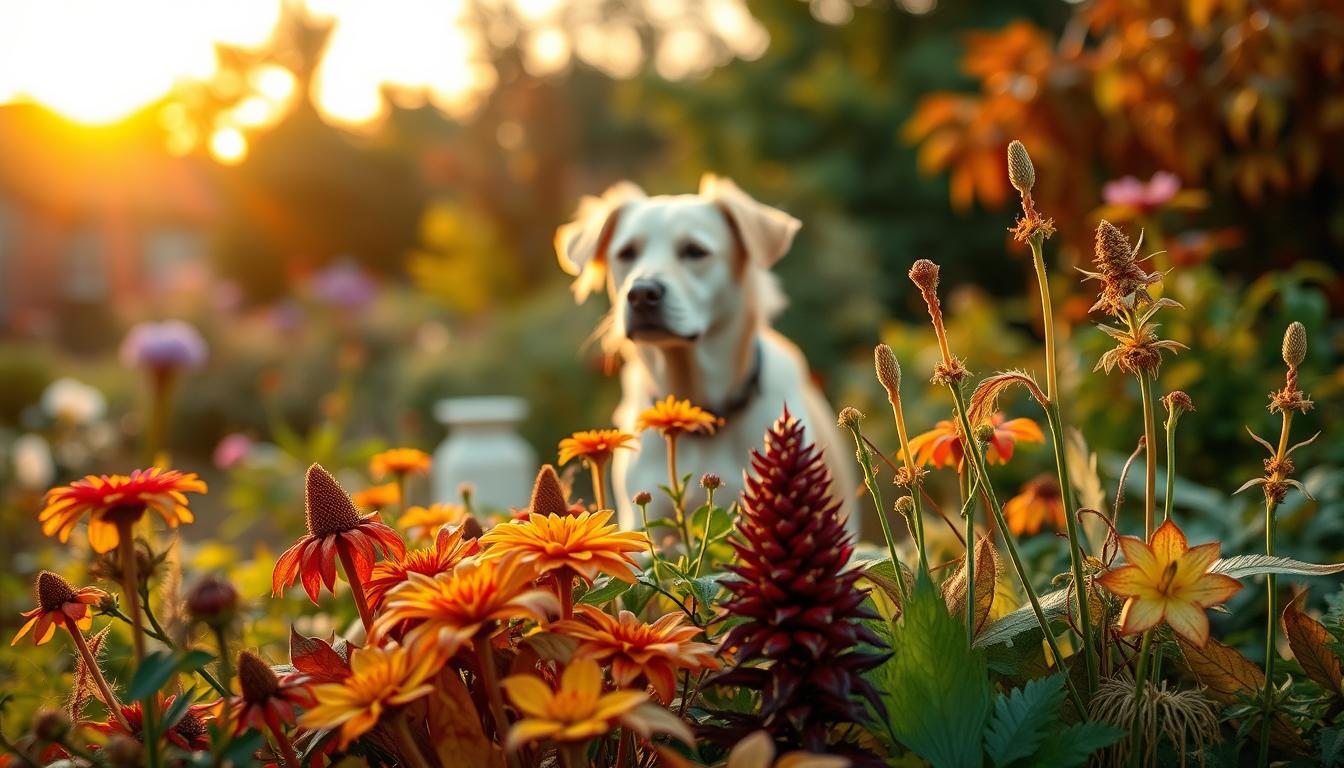 câine recunoașterea plantelor toxice toamnă