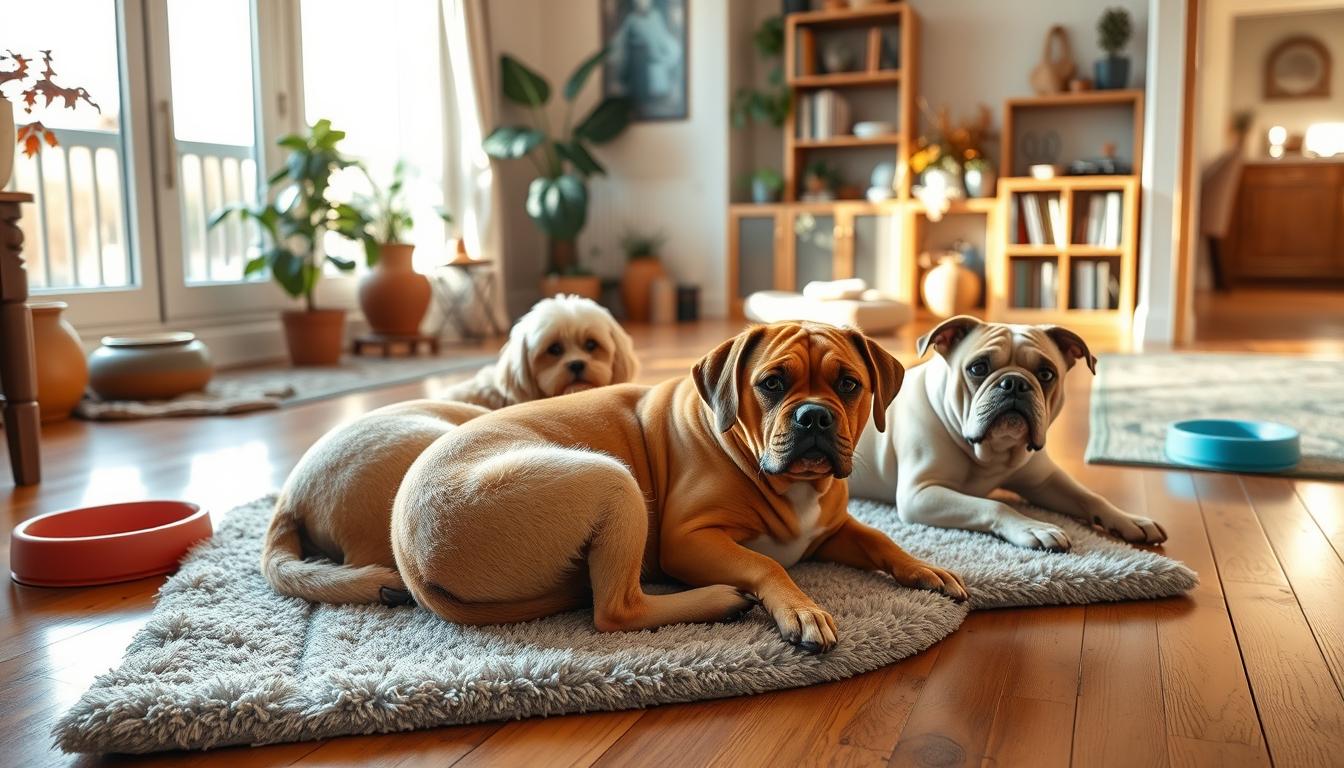 câine schimbarea mediului în apartament toamnă