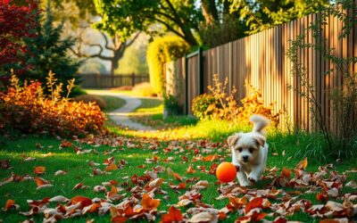 Jocuri de toamnă pentru câini în grădină – siguranța înainte de toate