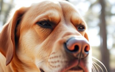 Fotosensibilitate la câini toamna – de ce mijește ochii la plimbare?