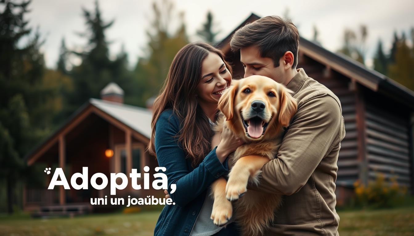 campanie adoptă un câine
