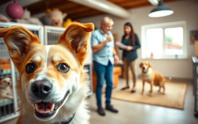 Cum promovează adăposturile câinii disponibili pentru adopție?