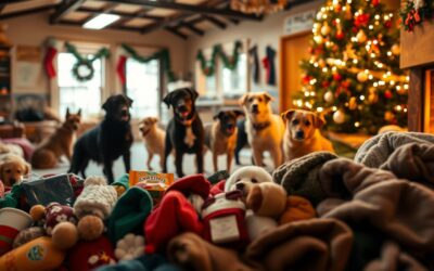 Campanie de Crăciun pentru câinii din adăpost – de ce au nevoie?
