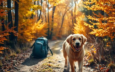 Drumeții de toamnă cu câinele – ce trebuie să iei cu tine?