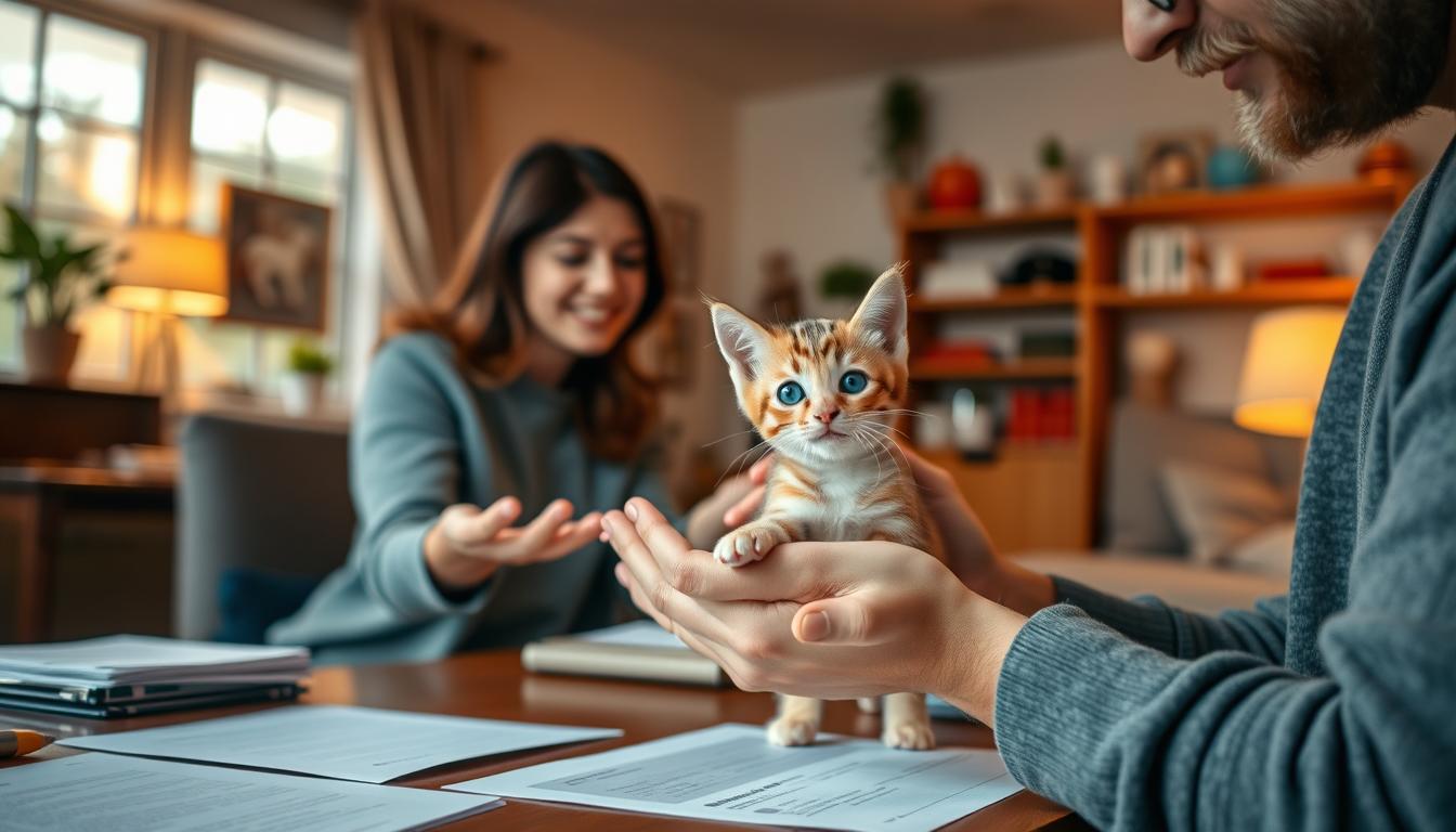 informații legale despre adopția unei pisici
