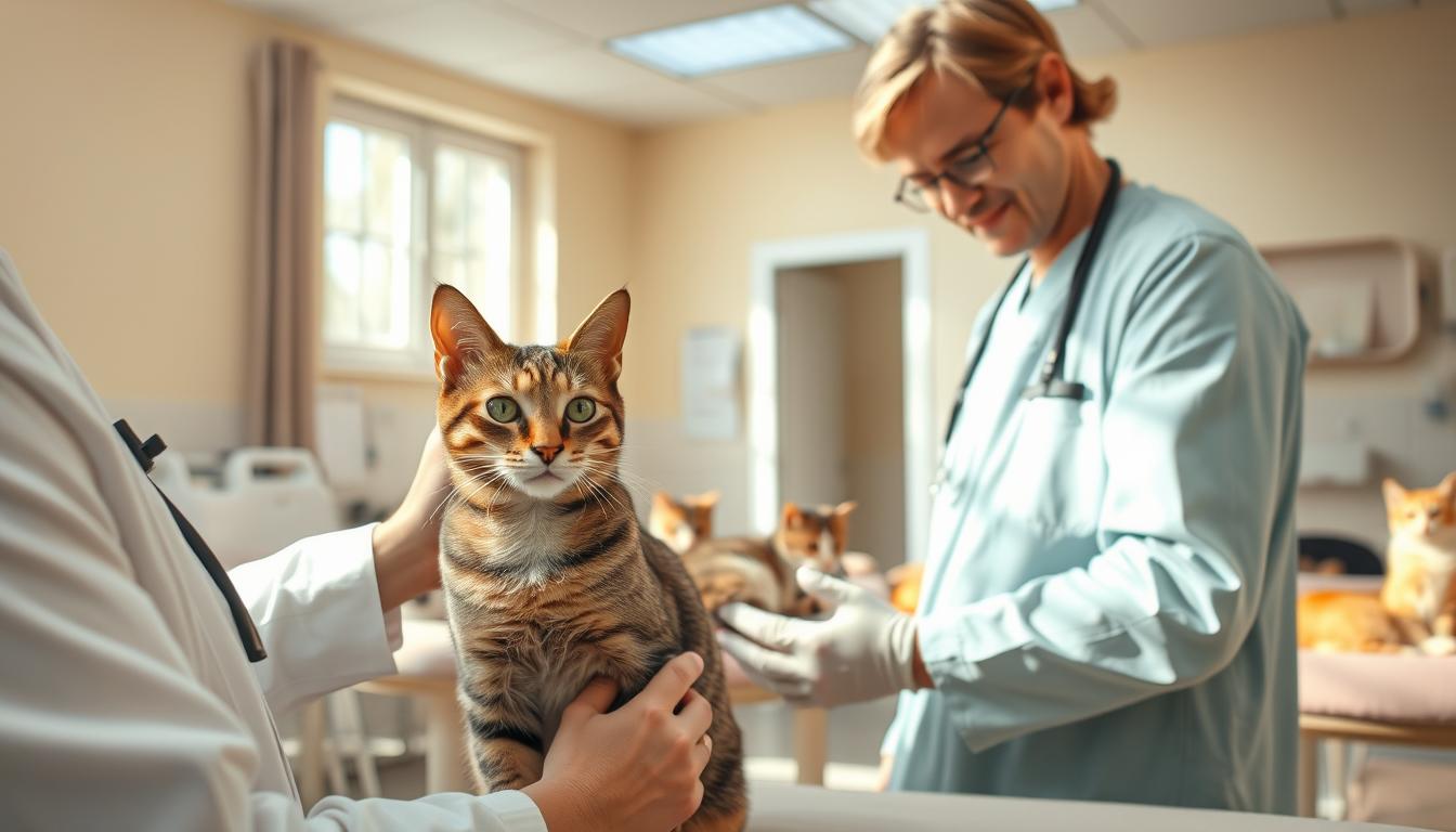 îngrijirea veterinară a pisicilor din adăpost