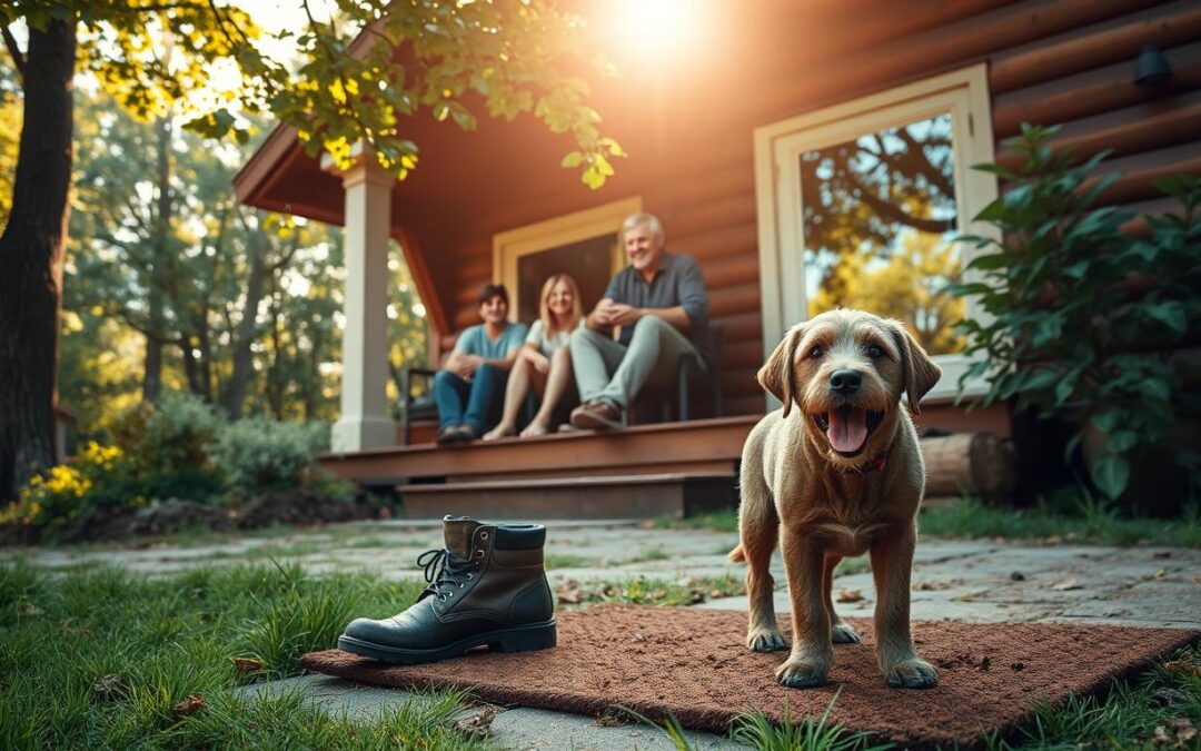 Plimbări prin noroi cu câinele – cum protejezi casa?