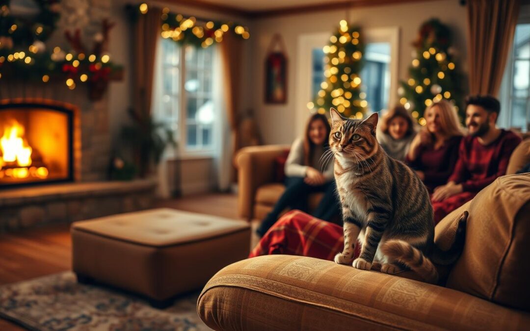 Pisicile și noua familie de Crăciun – pașii pentru o prezentare reușită