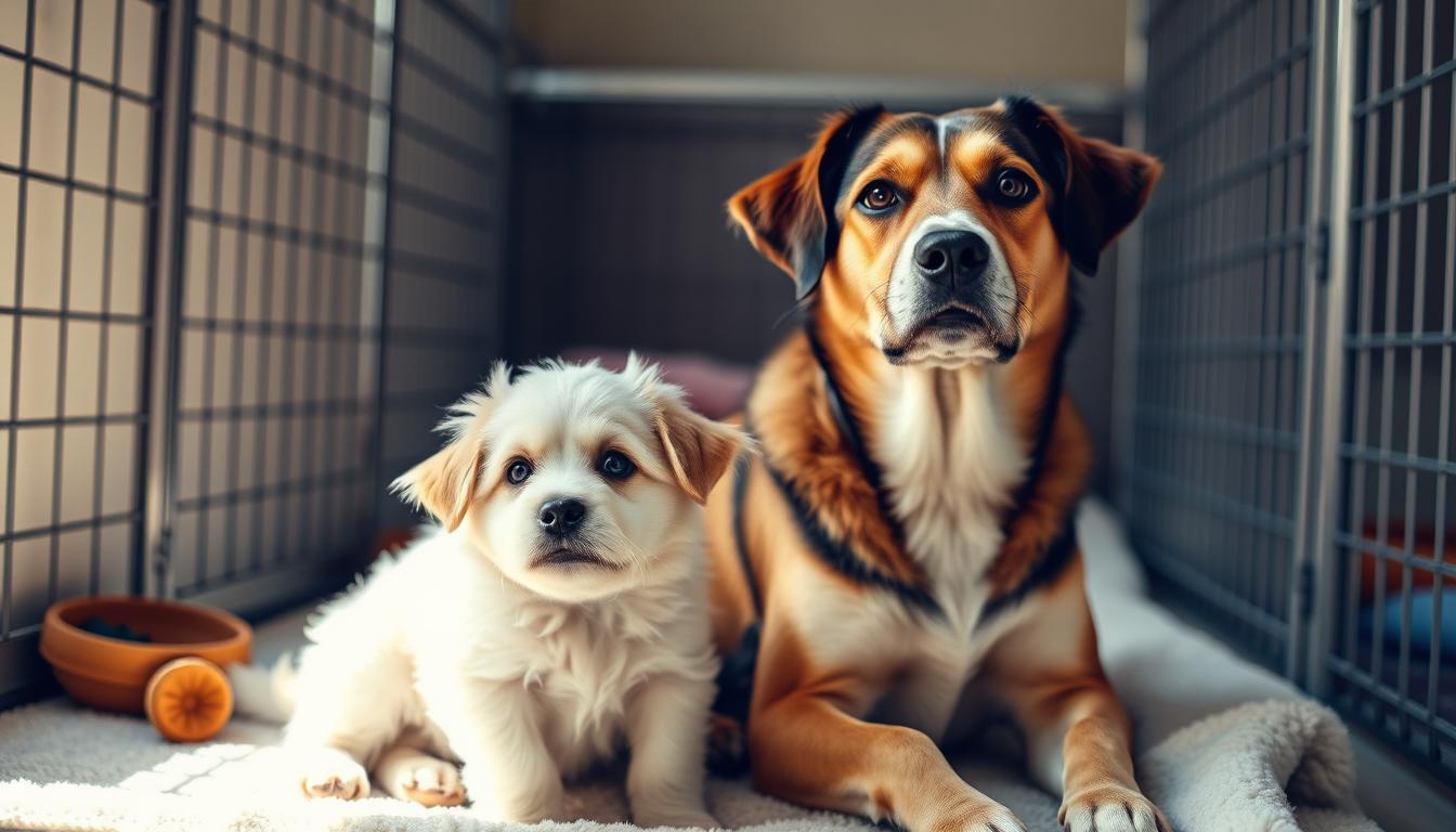 pui-sau-caine-adult-din-adapost pui sau câine adult din adăpost