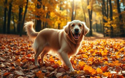 Ședință foto de toamnă cu câinele – cele mai bune setări