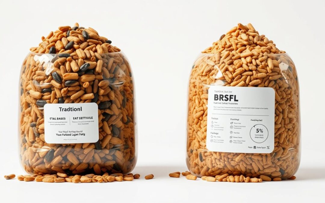 Hrană BSFL vs hrană tradițională pe bază de carne – analiză comparativă