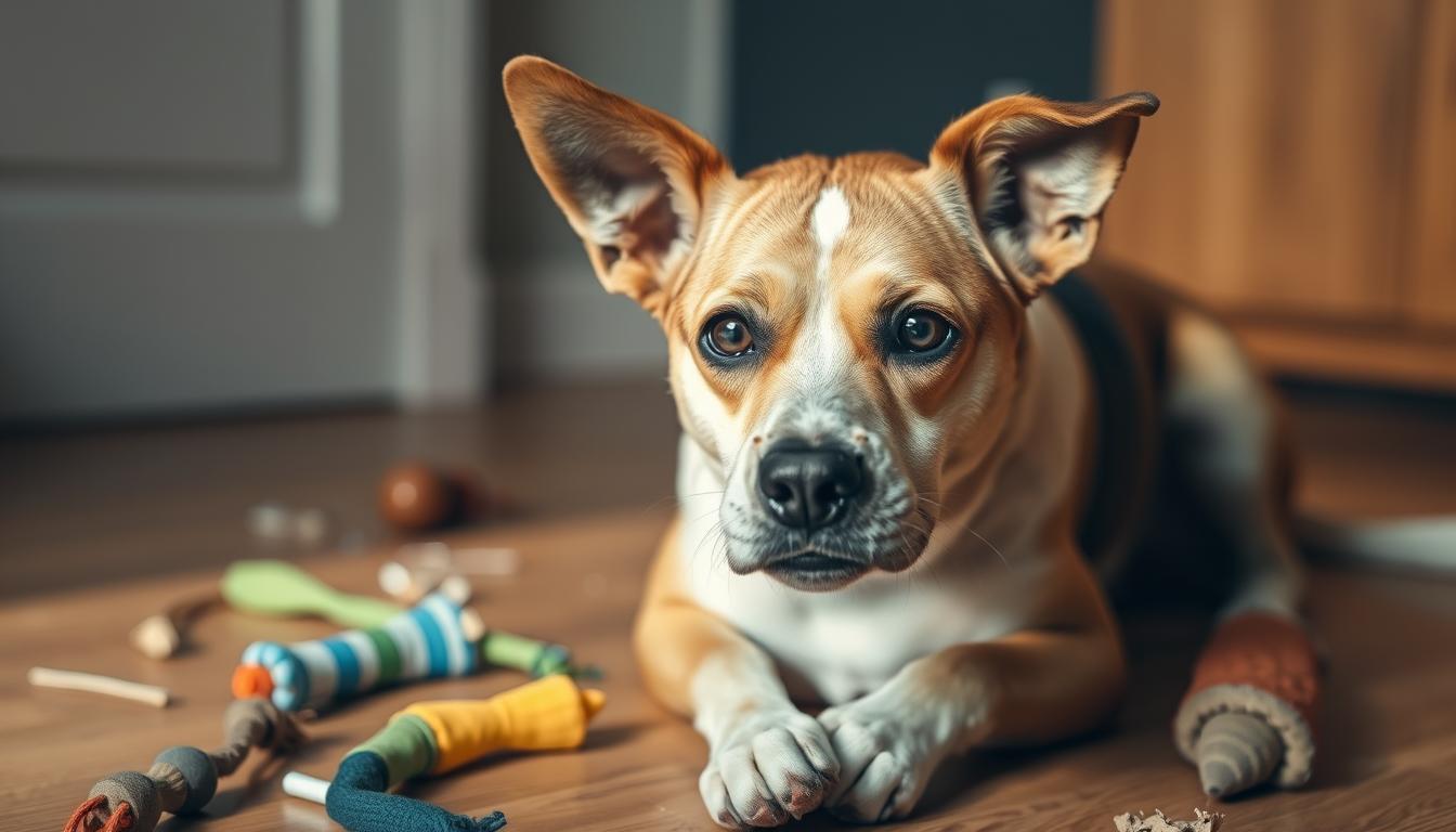 câine apariția anxietății de separare toamna