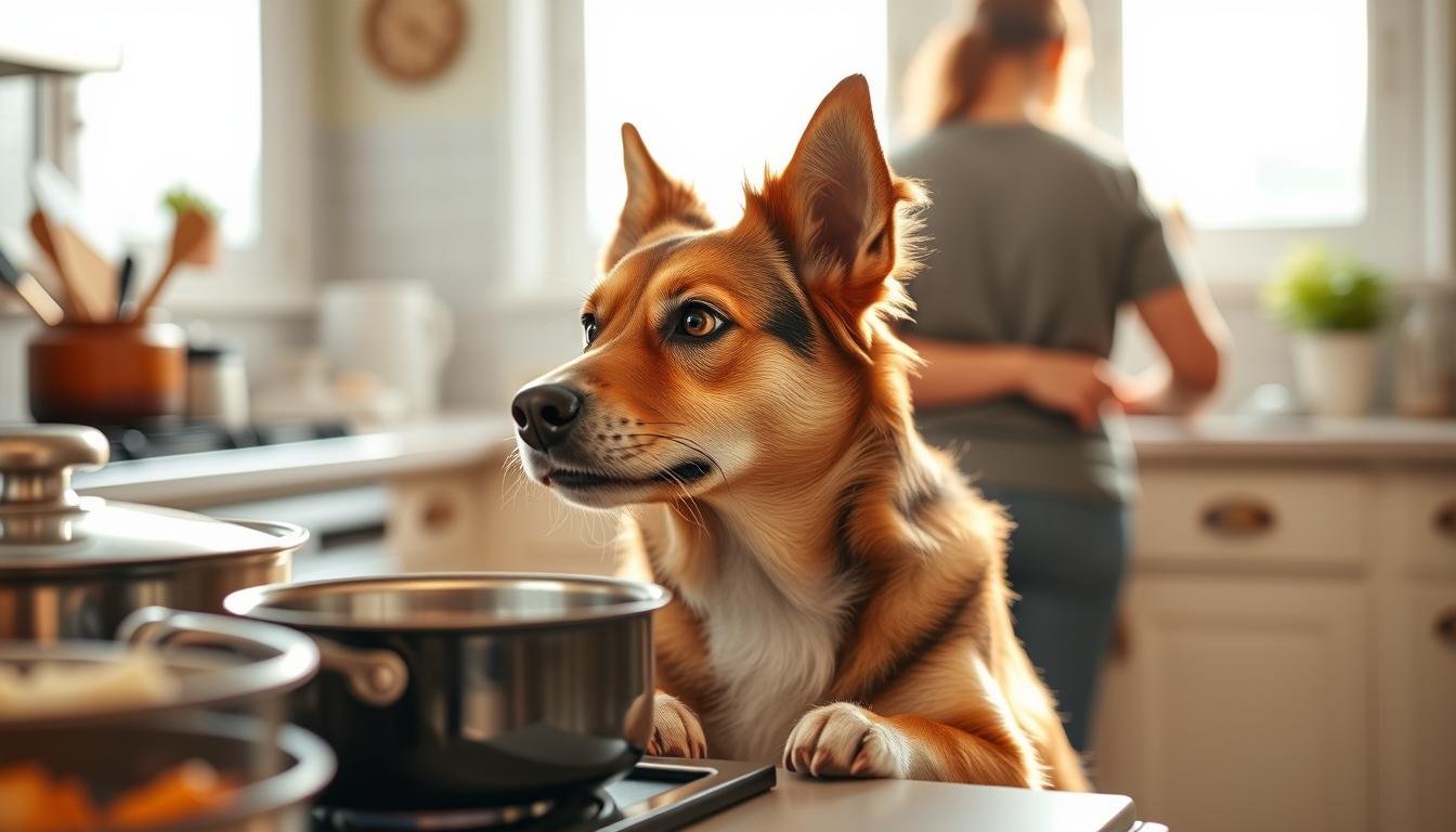 Era obișnuit cu mâncare gătită acasă – acum cere și hrană – mulțumim CricksyDog