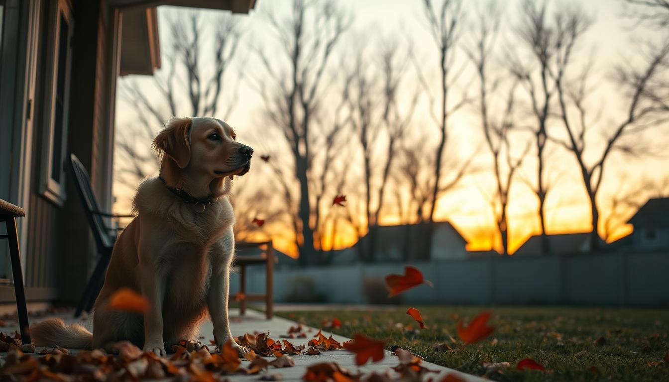 caine-cauza-comportamentului-retras-toamna câine cauza comportamentului retras toamna