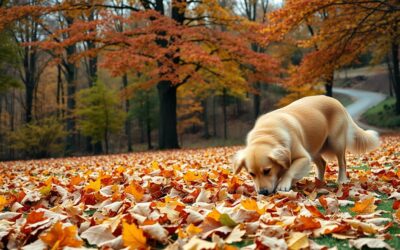 De ce se comportă câinele diferit toamna?