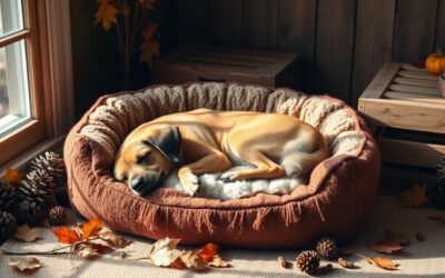 Blog 22 Cum să faci un culcuș cald pentru câinele tău acasă, pentru toamnă