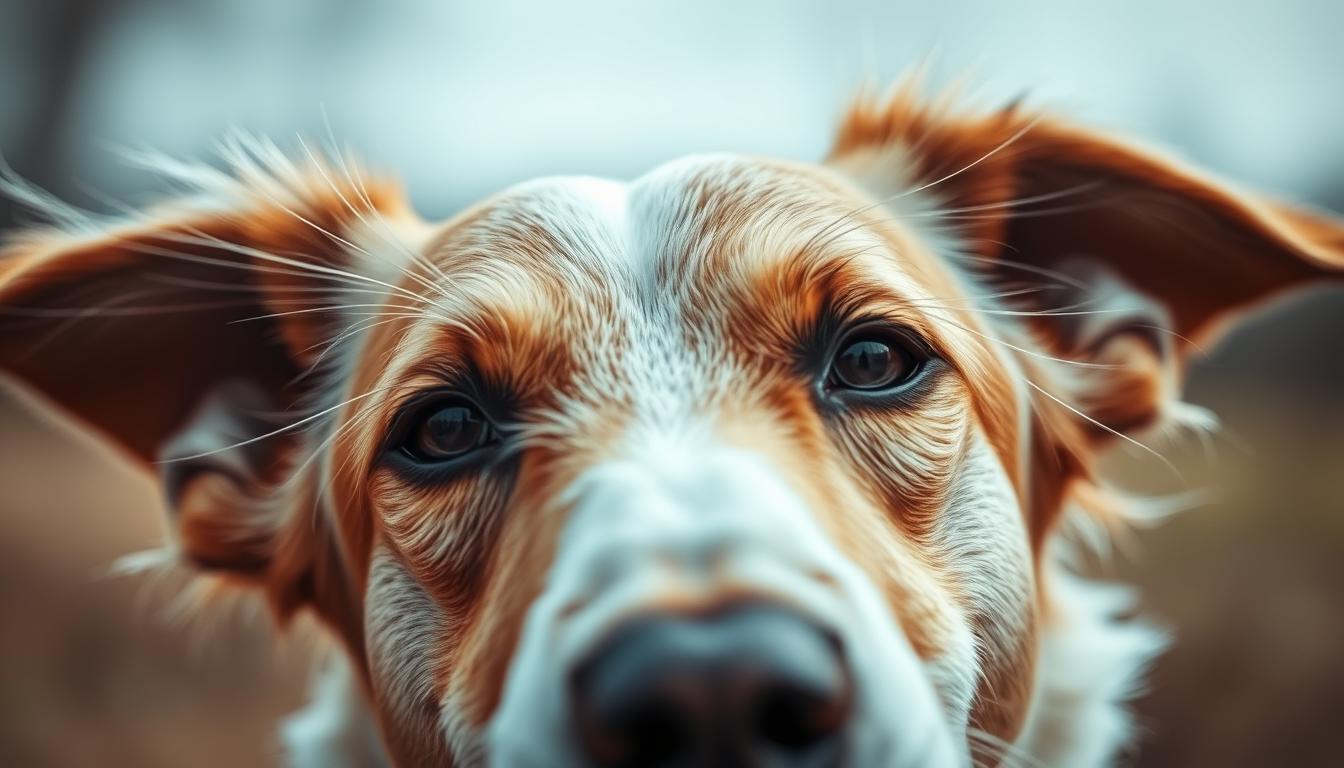 câine folosirea protecțiilor pentru urechi în vânt toamna