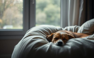 Relaxare pe timp de ploaie – cum să-ți liniștești câinele?