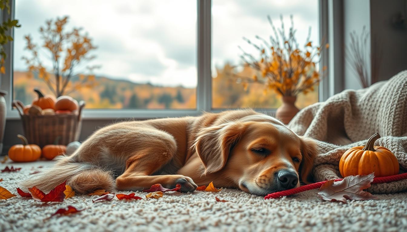 câine recunoașterea cauzelor oboselii toamna