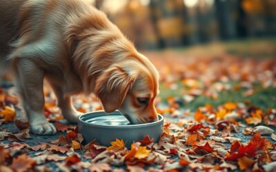 Câinele tău bea mai puțină apă toamna? Iată cum să-l stimulezi