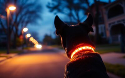 Blog 19 Înveselește plimbările de seară ale câinelui cu o zgardă luminoasă