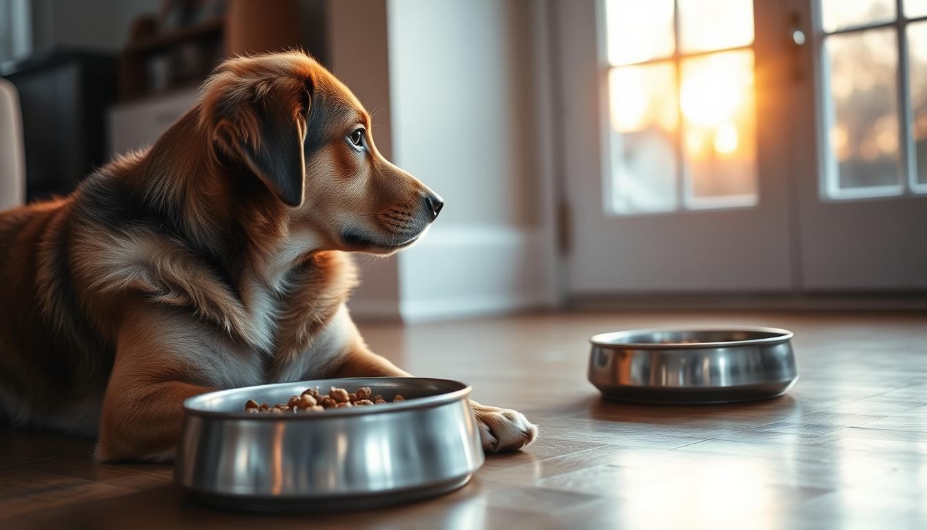 câinele meu mănâncă doar seara